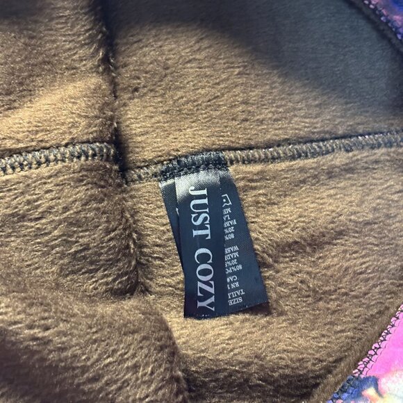 Tie-Dye Just Cozy XL Tall 4-Way Stretch Leggings Soft Comfortable Elastic Waist - Picture 9 of 10